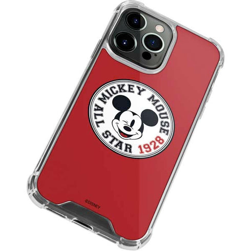 Disney Mickey Mouse All Star 1928 iPhone 15 Pro Clear Case